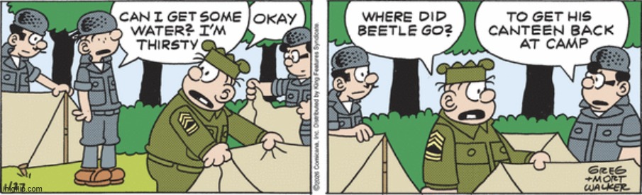 Beetle Bailey | image tagged in comics | made w/ Imgflip meme maker