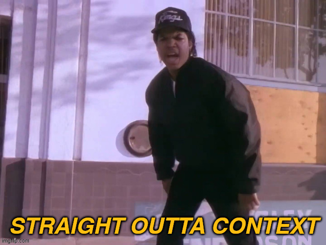 Crazy commenter called "icy cock" | STRAIGHT OUTTA CONTEXT | image tagged in nwa,straight outta compton,hip hop,no context,out of context | made w/ Imgflip meme maker