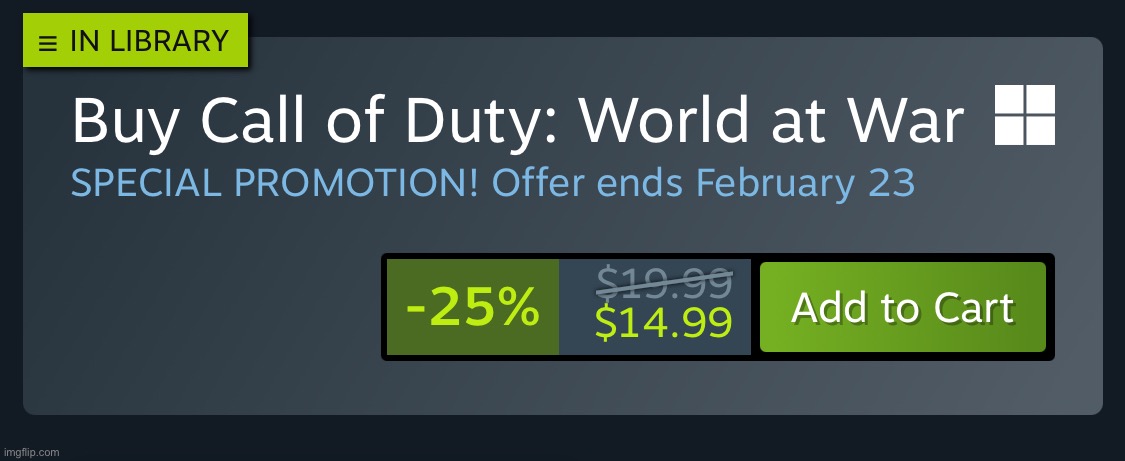 One of the best games ever made is now on sale | made w/ Imgflip meme maker