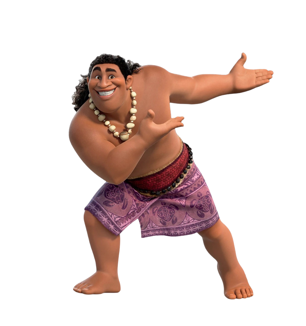 Moni the Storyteller in Motunui and a superfan of Maui's Blank Meme Template