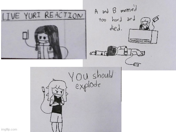 New Murder Drones reaction drawings I made | image tagged in murder drones,drawing | made w/ Imgflip meme maker