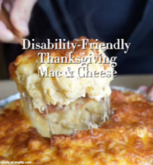 I will ask YOU anything | image tagged in disability friendly mac cheese | made w/ Imgflip meme maker