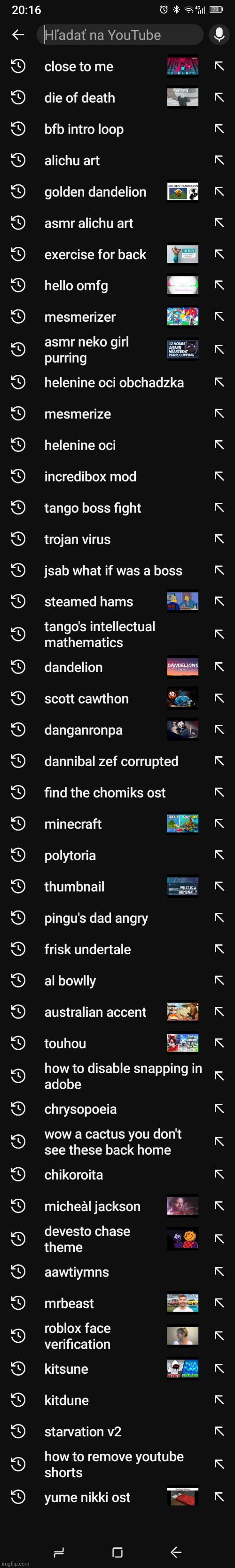 Mah YouSuck sarch historah | made w/ Imgflip meme maker