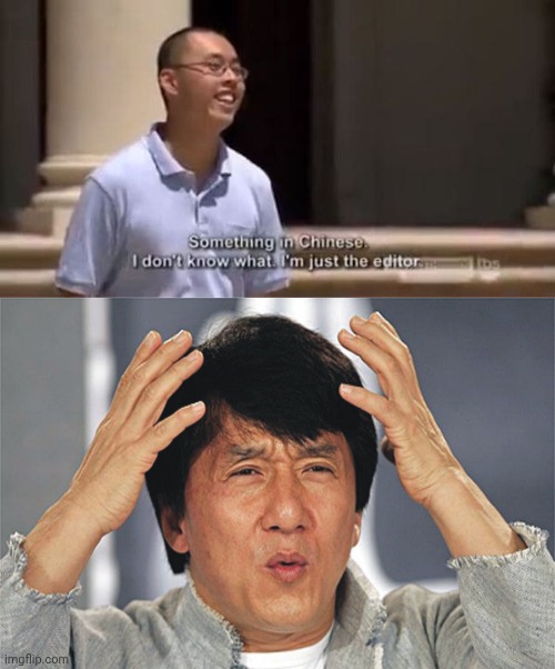 Subtitles | image tagged in jackie chan confused,chinese,subtitles,subtle,you had one job,memes | made w/ Imgflip meme maker