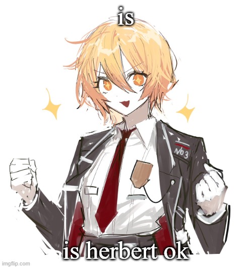 don quote | is; is herbert ok | image tagged in don quote | made w/ Imgflip meme maker