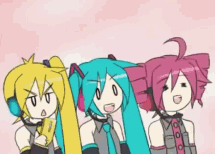 Triple baka Blank Meme Template