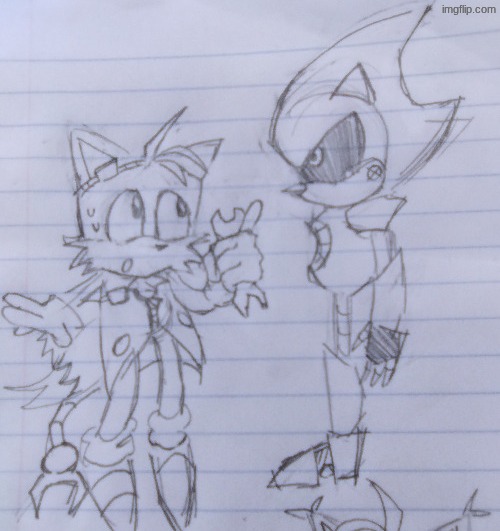 Classic Tails (Eggman AU) | made w/ Imgflip meme maker