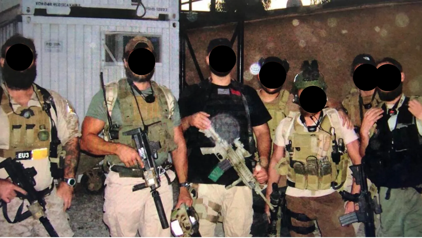 CIA paramilitary wet team Blank Meme Template