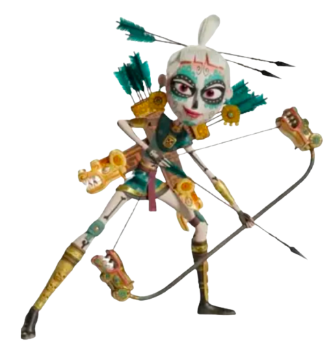 Maya and the Three - Chimi Blank Meme Template