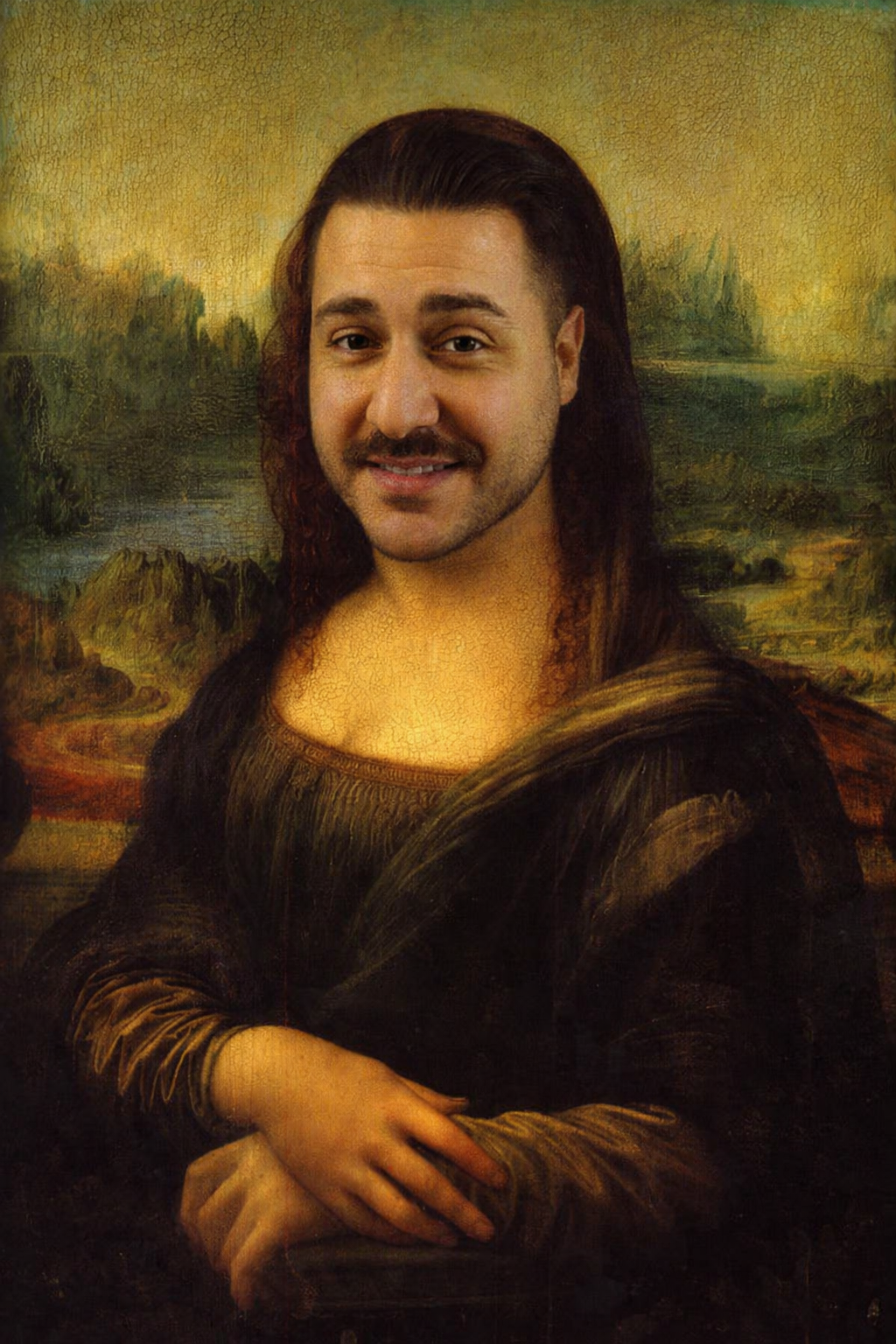 Mona Lisa Blank Meme Template