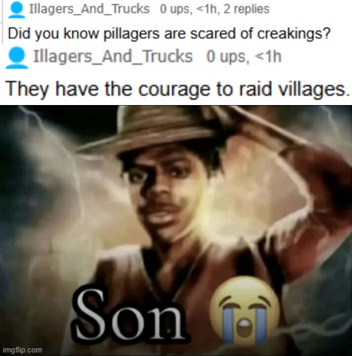 this shit gng... imma js block this mf but im warning yall bout ts | image tagged in son | made w/ Imgflip meme maker