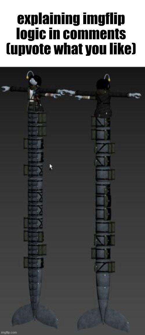 Longboi Sebastian | explaining imgflip logic in comments (upvote what you like) | image tagged in longboi sebastian | made w/ Imgflip meme maker