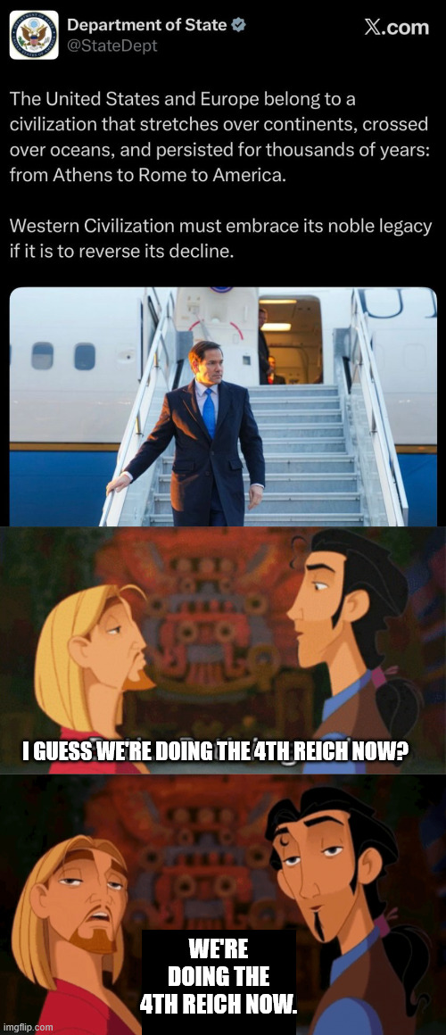 I GUESS WE'RE DOING THE 4TH REICH NOW? WE'RE DOING THE 4TH REICH NOW. | image tagged in both both is good,both is good | made w/ Imgflip meme maker