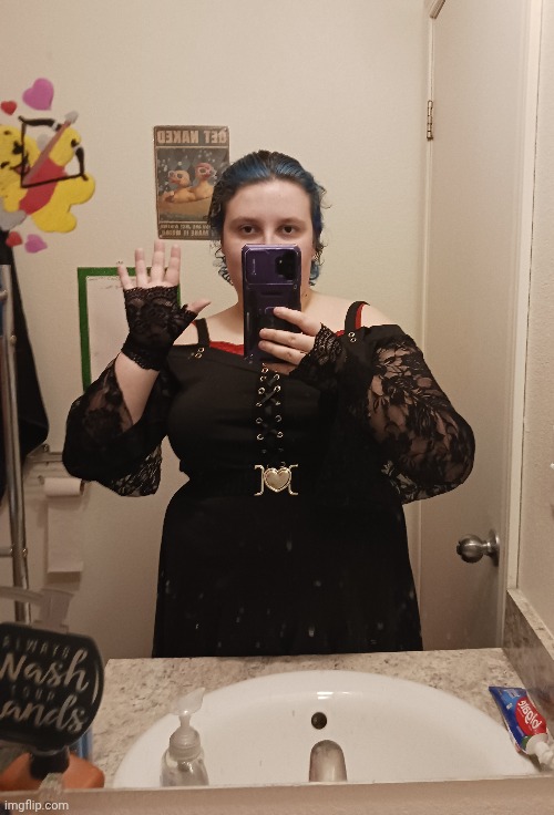 Pic from when I was getting ready for a con last weekend | made w/ Imgflip meme maker