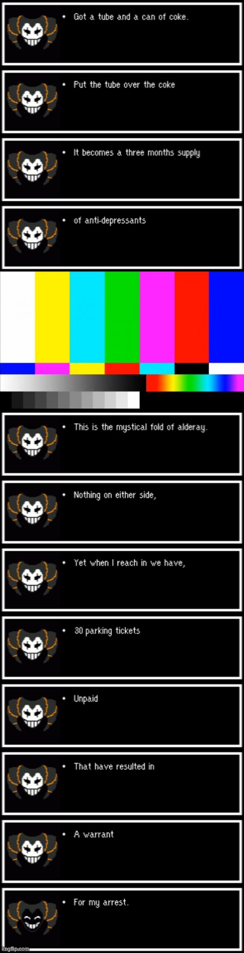 Magic | image tagged in tv test card color | made w/ Imgflip meme maker