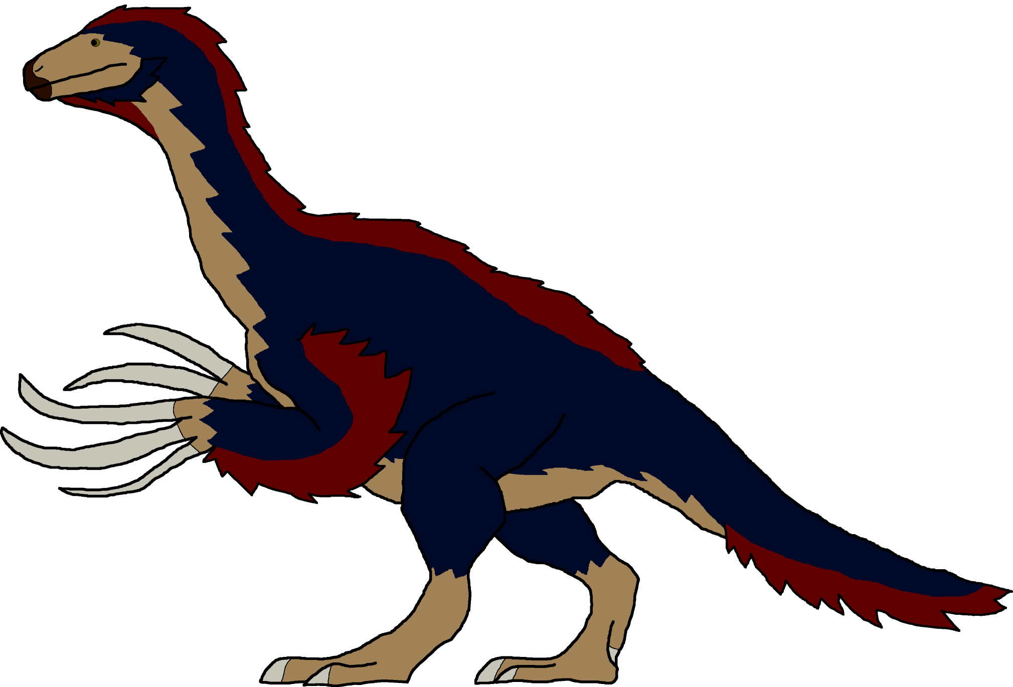 Male Therizinosaurus (Paleoverse + EOIverse) Blank Meme Template