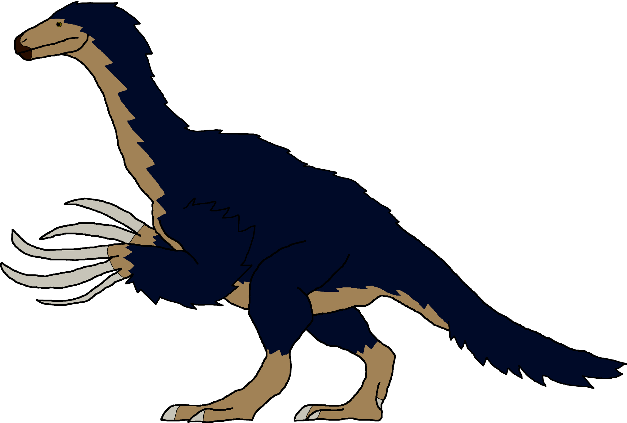 Female Therizinosaurus (Paleoverse + EOIverse) Blank Meme Template
