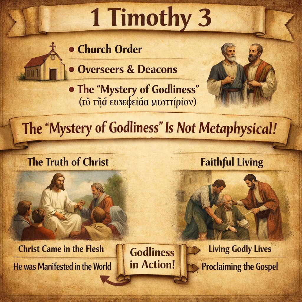 3. THE CONTEXT OF 1 Timothy 3 The chapter is about: •	church ord Blank Meme Template