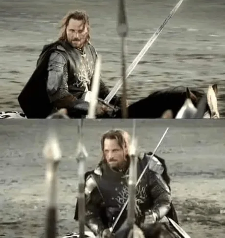 Aragorn Blank Meme Template