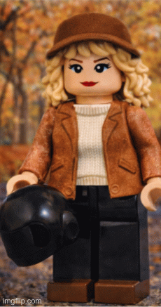 Mini Meg Ryan | image tagged in meg ryan,when harry met sally,top gun,hanging up,lego art,brian einersen | made w/ Imgflip images-to-gif maker