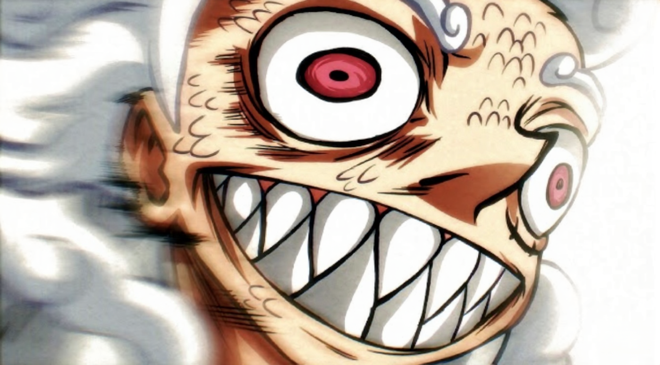 Gear 5 Luffy The Dragon Man Blank Meme Template