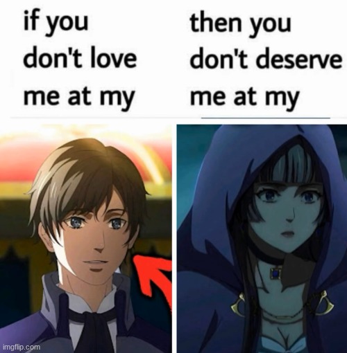 image tagged in lotm,tris | made w/ Imgflip meme maker