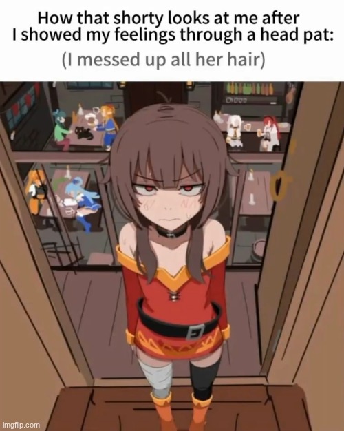 image tagged in konosuba,megumin | made w/ Imgflip meme maker