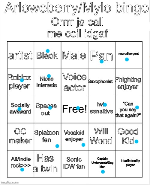 arlowberry bingo | image tagged in arlowberry bingo | made w/ Imgflip meme maker