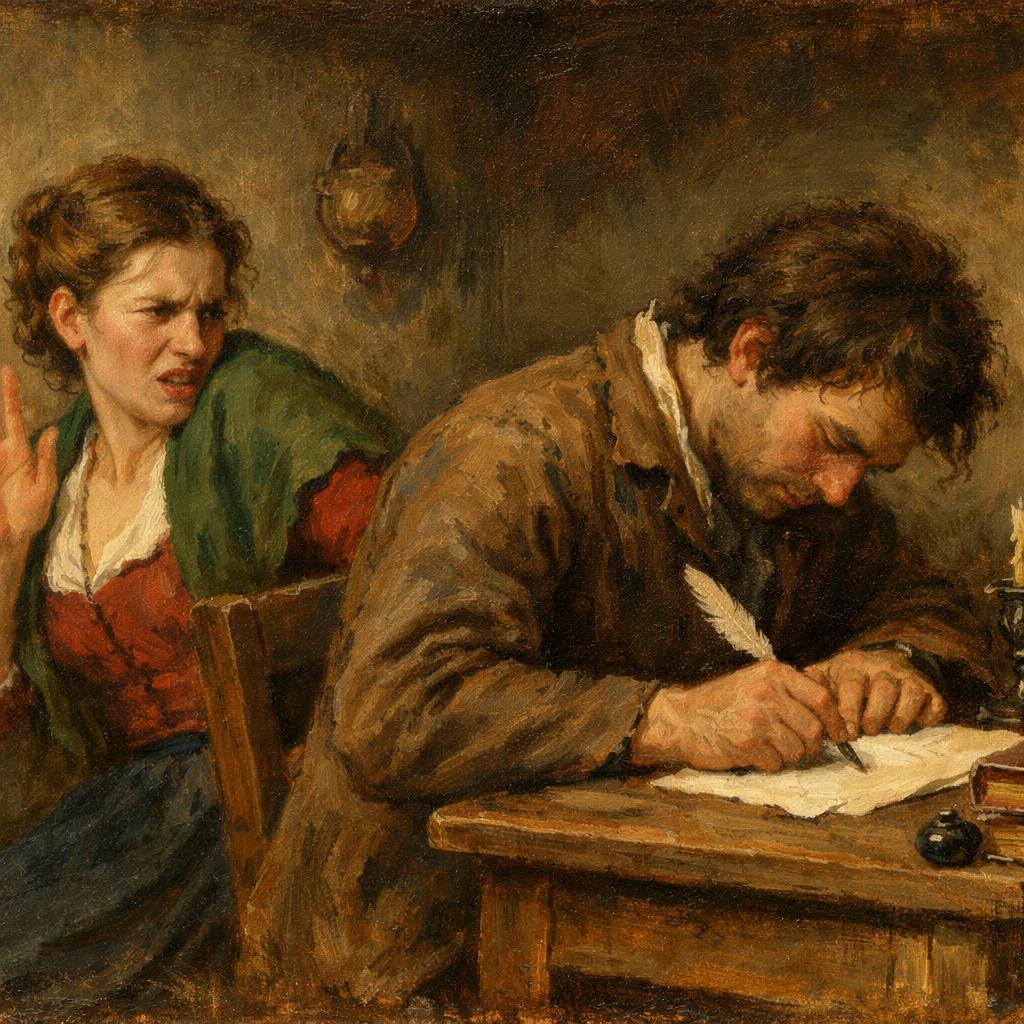 Person looking at someone in disgust and back away while the oth Blank Meme Template