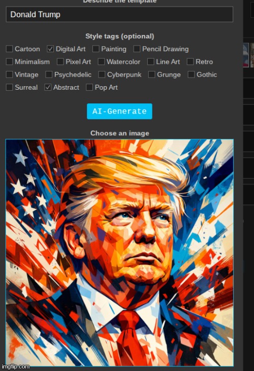 Good guy! | image tagged in donald trump,trump | made w/ Imgflip meme maker