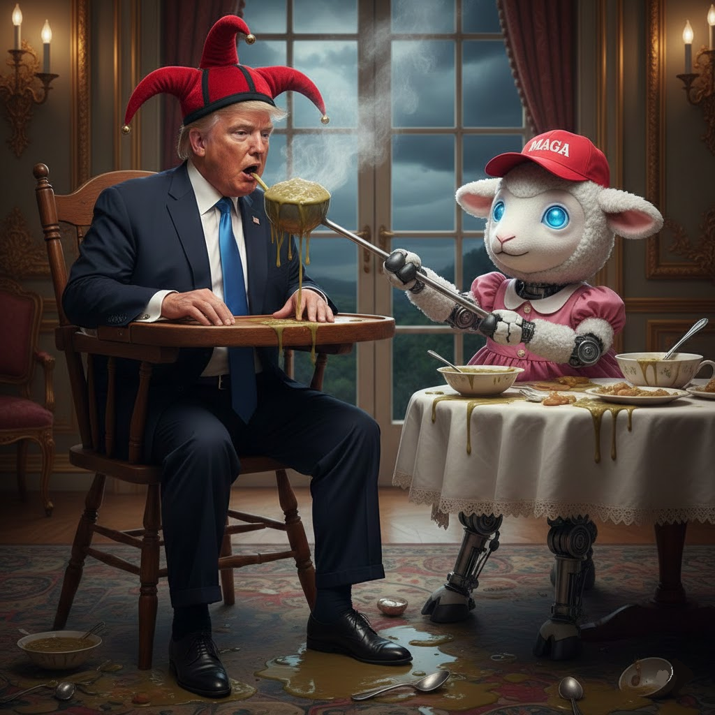 CARE FOR MORE SLOP? Blank Meme Template