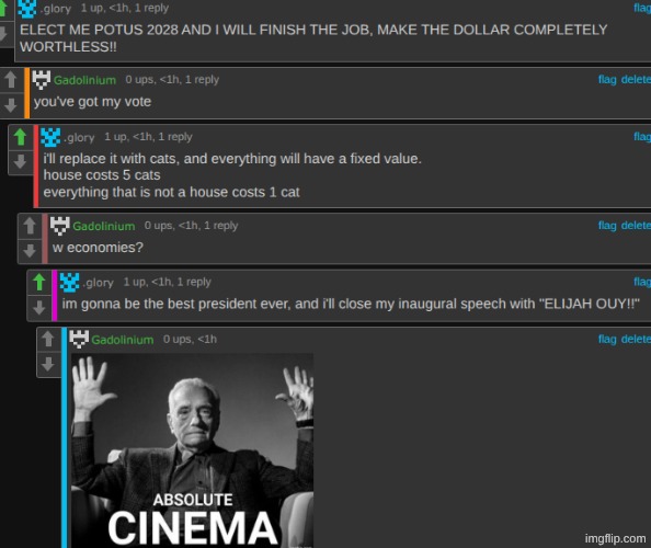 guys vote for this mf | made w/ Imgflip meme maker