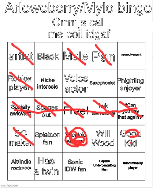 arlowberry bingo | image tagged in arlowberry bingo | made w/ Imgflip meme maker