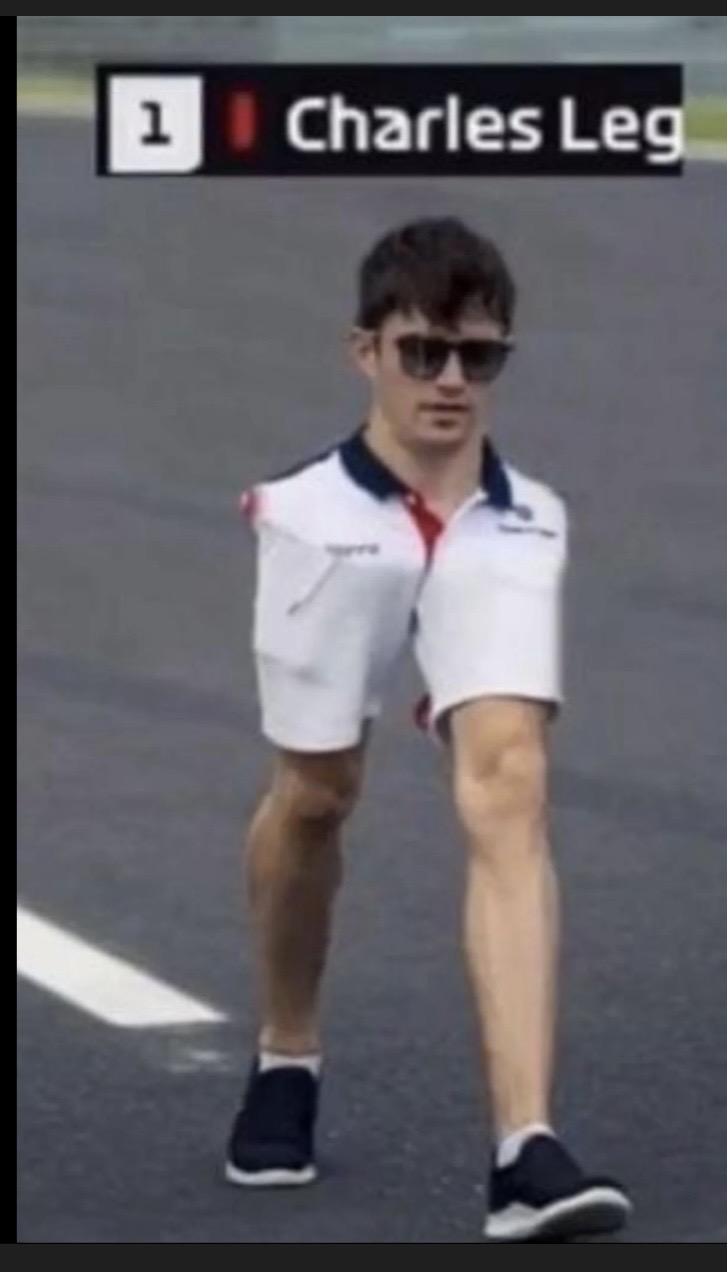 CHARLES LEG LEG Blank Meme Template