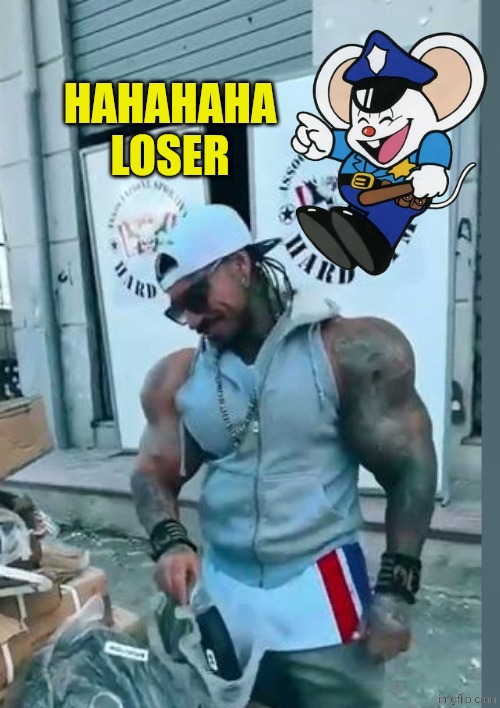 Eros Luxor | HAHAHAHA LOSER | image tagged in eros luxor | made w/ Imgflip meme maker