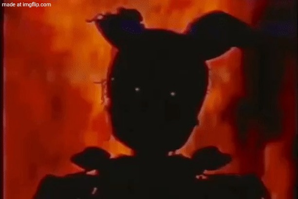 Springtrap On Fire | image tagged in springtrap on fire | made w/ Imgflip meme maker