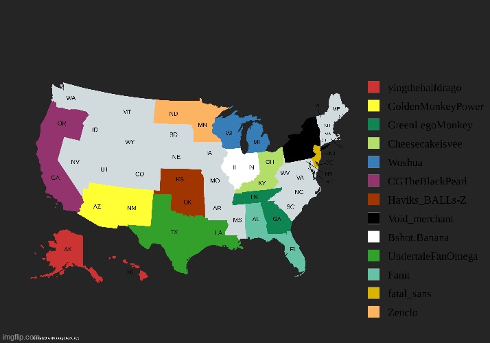 Current Standings. 11 Spots Left. | made w/ Imgflip meme maker