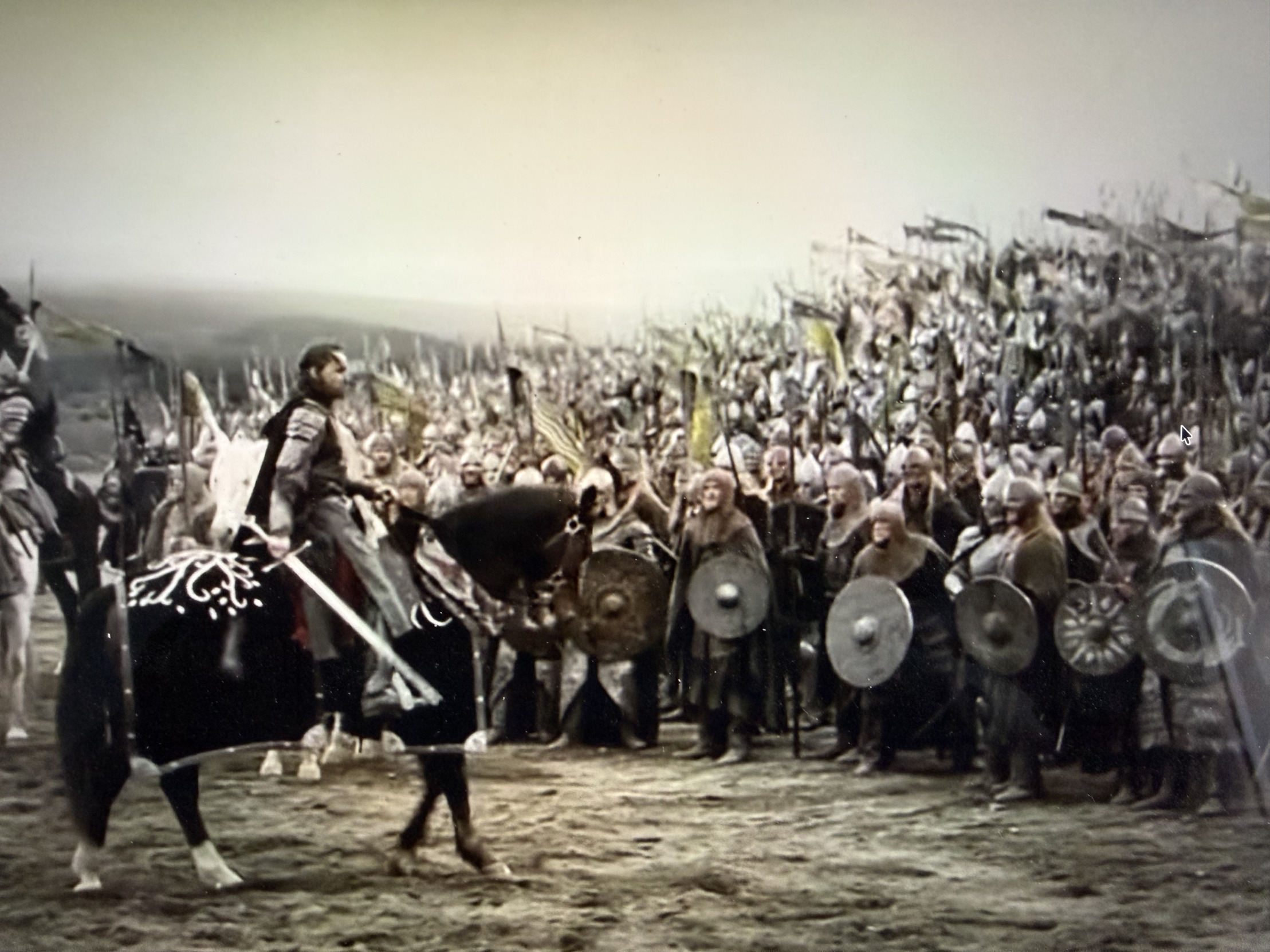 Aragorn Speech Blank Meme Template