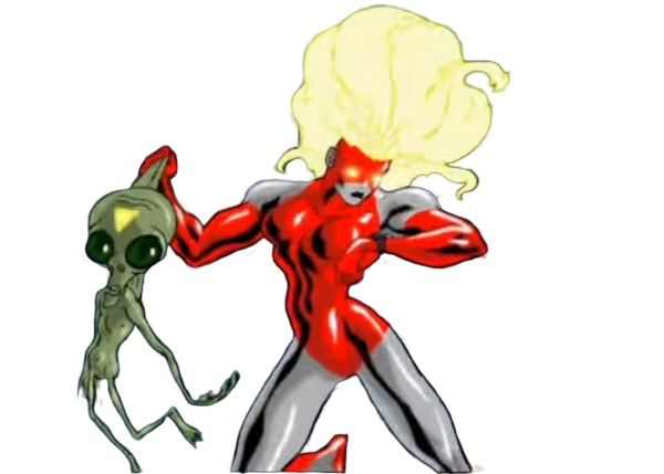 Super Coca Cola Woman Vs Alien Blank Meme Template