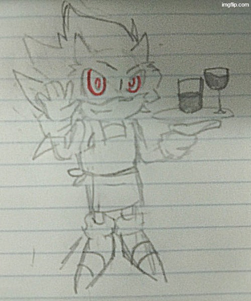 fleetway super sonic doodle | made w/ Imgflip meme maker