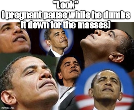 "Look"
( pregnant pause while he dumbs it down for the masses) | made w/ Imgflip meme maker