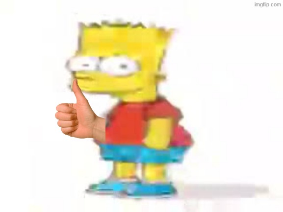the humble low quality bart: | image tagged in the humble low quality bart | made w/ Imgflip meme maker