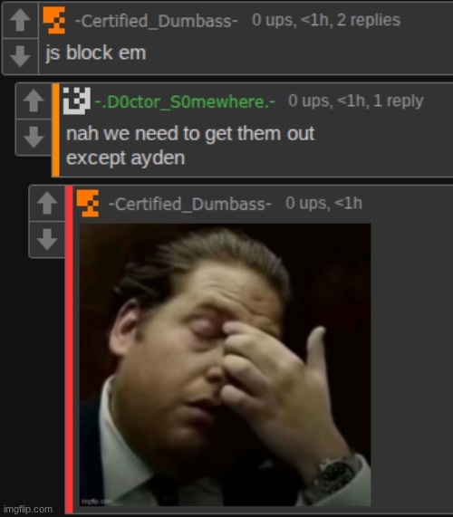 mfs when the solution to the problem is presented in front of them: | made w/ Imgflip meme maker