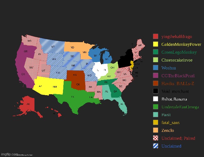 Current Standings. 11 Spots Left. | made w/ Imgflip meme maker