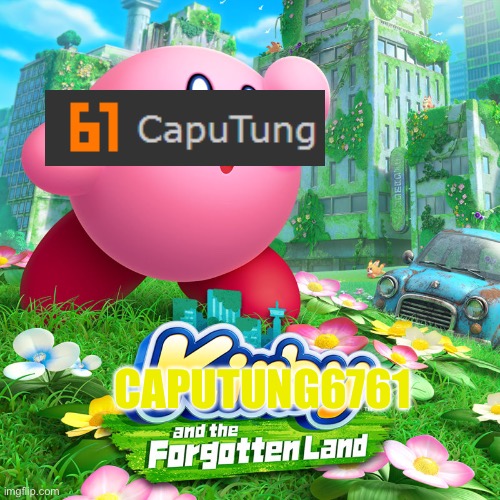 Kirby and the Forgotten Land Box Art | CAPUTUNG6761 | image tagged in kirby and the forgotten land box art | made w/ Imgflip meme maker