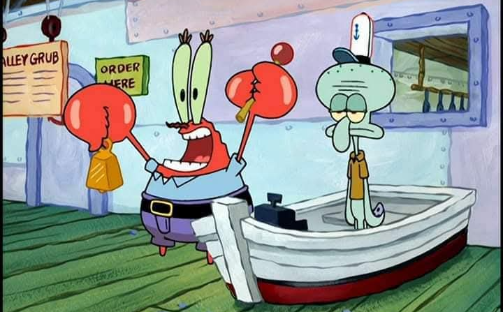 Mr krab Blank Meme Template