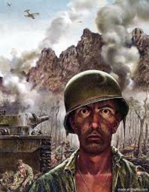 Thousand Yard Stare | image tagged in thousand yard stare | made w/ Imgflip meme maker