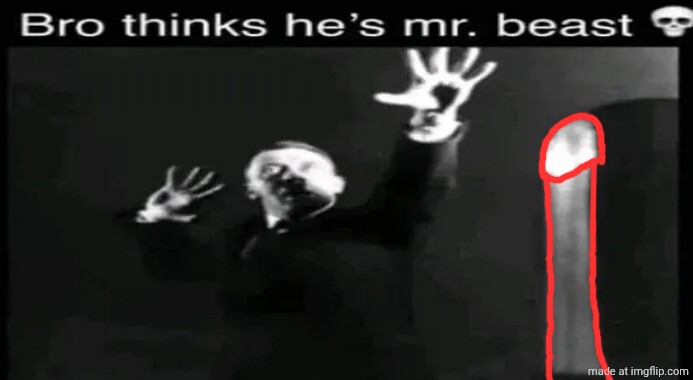 bro thinks he’s mr beast | image tagged in bro thinks he s mr beast | made w/ Imgflip meme maker