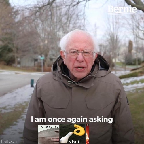 Bernie I Am Once Again Asking For Your Support Meme | image tagged in memes,bernie i am once again asking for your support | made w/ Imgflip meme maker