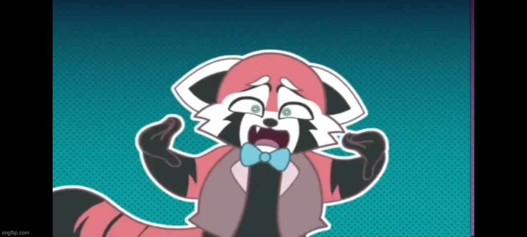 Alright since reposting my art isn't working. I present to you, The Remi Era! | image tagged in indigo park,remi the red panda | made w/ Imgflip meme maker